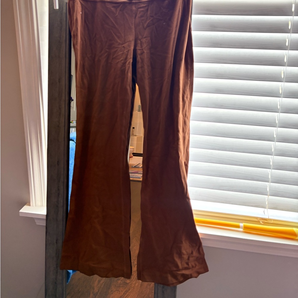 Brown Flared Pants - image 1